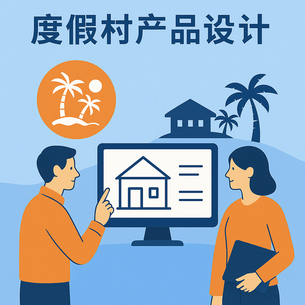 度假村产品设计图标